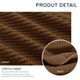 thumbnail image 2 of Hokway Stretch Couch Cushion Slipcovers Reversible Cushion Replacement Slipcovers Sofa Cushion Covers(Coffee 2), 2 of 4