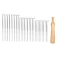 thumbnail image 4 of CIMAXIC Felting Supplies Felting Needle Punch Set Wood Metal 32-Pcs, 4 of 8