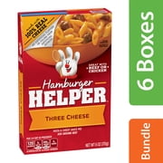 (6 pack) (6 Pack) Betty Crocker Hamburger Helper Three Cheese Hamburger Helper 6 Oz Box
