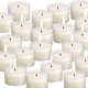 thumbnail image 1 of Velas de té qinxiang 100 unidades sin aroma color marfil, 1 of 7