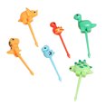 thumbnail image 4 of Nkmbld Fruit Fork Plastic Lunch Box Decoration Pick Cake Snack Fruit Pick Platter Fruit Fork Set Lunch Box Decoration, 4 of 9