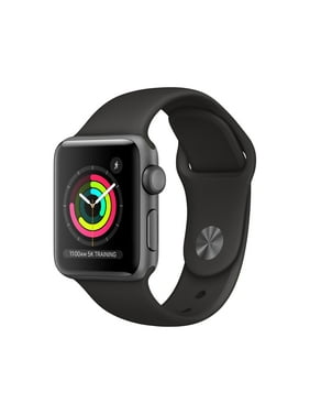 Apple Watch Series 3 GPS Space Gray - 38mm - Black Sport Band