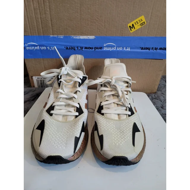 Adidas Men's X9000L3 White/Bronze Athletic Running Shoes Size 10 (EH0058)