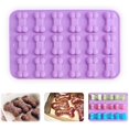 thumbnail image 3 of 4 Pack Bone Shaped Silicone Molds, 18 Cavities Food Grade Silicone Molds for Chocolate, Candy, Cake, Pudding, Jelly, Dog Treats, 3 of 5