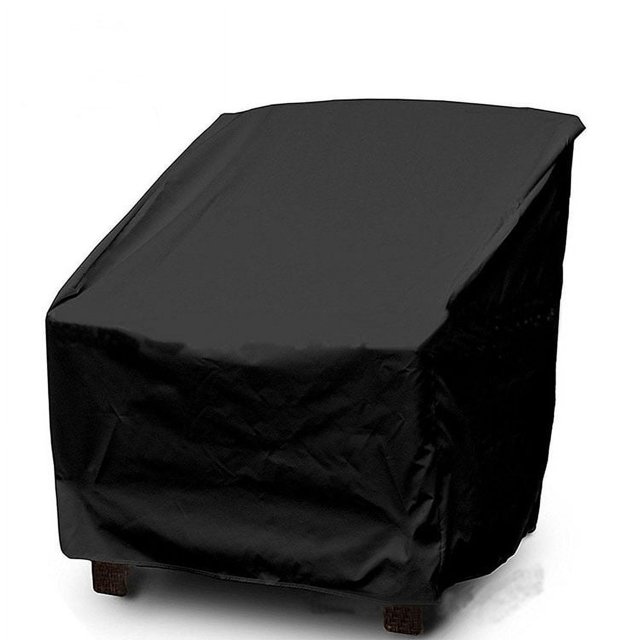 Funda para silla (negra 64*64*70/120) 2 piezas
