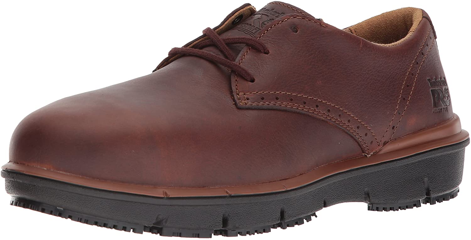 Boldon Industrial Shoe, Brown, 7 