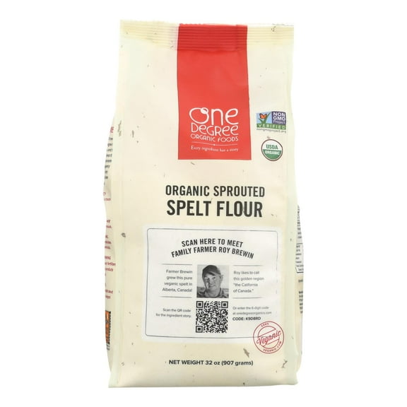 One Degree Organic Sprouted Spelt Flour 32 oz (Pack Of 6)