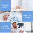 thumbnail image 4 of Camera Mount, Universal Baby Monitor Holder, Mobile Phone Holder, Compatible with Most Baby Monitors, Blue, 4 of 4
