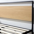 thumbnail image 4 of Rest Haven Ashland Metal and Wood Platform Bed, Full, Natural, 4 of 12