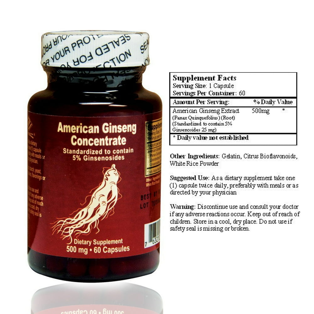 American Ginseng (60 Capsules)