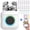 Clear, variant on Fixdono Mini Photo Printer, Portable Pocket Thermal Printer with 1 Rolls Paper for iOS Android