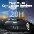thumbnail image 4 of Altavoz inalámbrico Bluetooth HEAVY BASS de 80 W con 20 horas de reproducción, 4 of 7