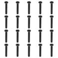 thumbnail image 1 of Uxcell #6-32 x 1 Inch Flat Countersunk Head Socket Cap Bolts Machine Screws Full Thread UNC Black Oxide, 20 Pcs, 1 of 7