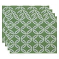 thumbnail image 4 of Simply Daisy 18" x 14" Tidepool Geometric Print Placemat, Set of 4, 4 of 4