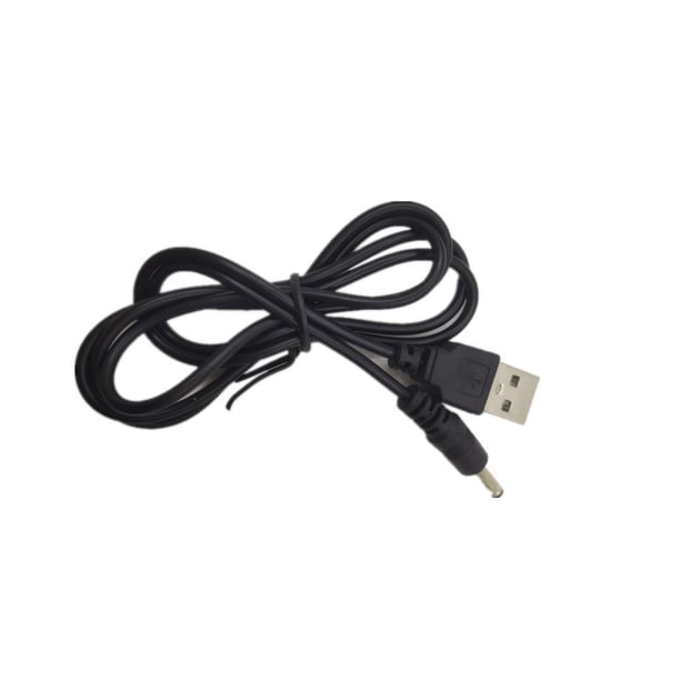 1m 2A USB a DC 3.5x1.35mm Reemplace el cable de alimentación del cargador para la linterna de la lámpara de mesa Wdftyju Libre de BPA