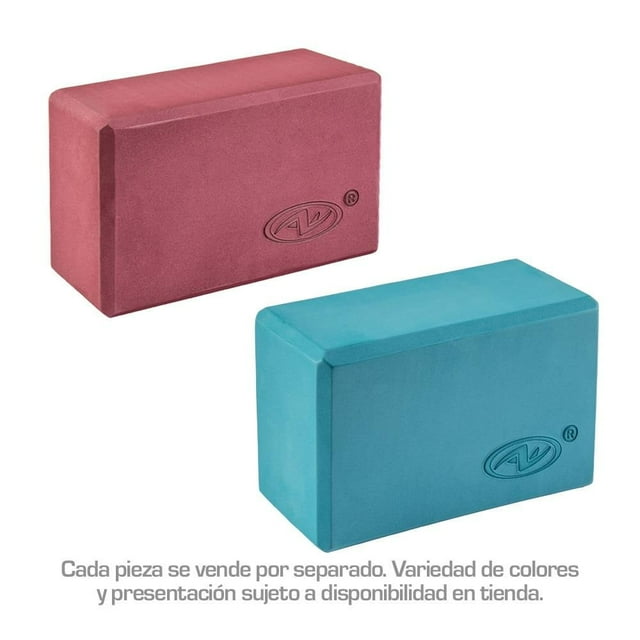 Block de Yoga Athletic Works WMB-022L-SOL Varios Colores 1 Pieza