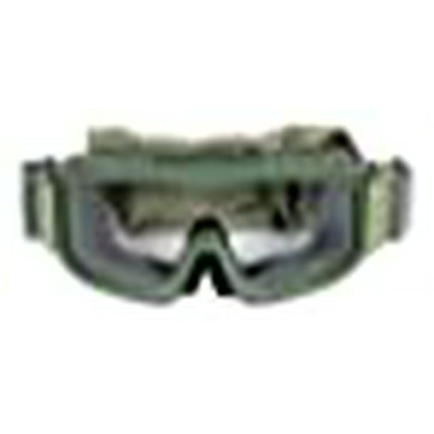 Outdoor Vented Safety Airsoft Goggles CS Paintball Glasses Lens Kit - Walmart.com