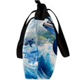 thumbnail image 4 of Dolphin Canvas Leather Mix Women Handheld Bag Twill Sponge Jeanette 30x10.5x39cm/11.8x4.1x15.4in, 4 of 5
