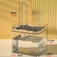 thumbnail image 2 of Cat Water Fountain, Pet Water Fountain With Faucet Design For Indoor Cats, Automatic, 2 of 4
