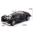 thumbnail image 3 of Kids Classic Car Toys Boys Alloy Vintage Cars Model Desktop Ornaments, Set of 3, 3 of 8