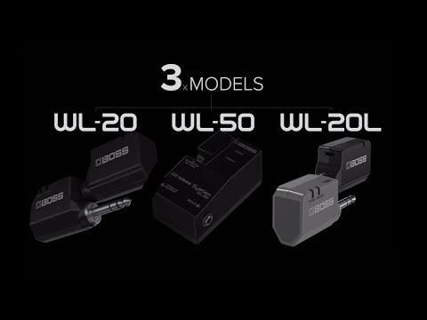 Boss WL-20 Digital Wireless Guitar System with Cable Tone Simulation