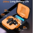 thumbnail image 2 of Auriculares inalámbricos THREE PEACHES Auriculares Bluetooth 5.4 negros, 2 of 7