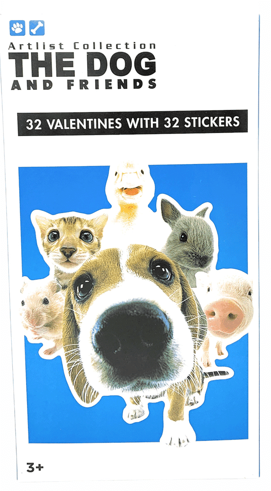 WWE 32 Valentines With 32 Stickers Paper Magic