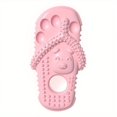 thumbnail image 3 of Durable TPR Dog Chew Toy Puppy Molar Toy Dog Teeth Cleaning Toy Slipper Shaped Pet Dog Toy, 3 of 4