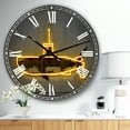 thumbnail image 2 of DesignArt Yellow submarine Large Wall Clock, 2 of 2