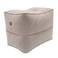 thumbnail image 1 of 1 Set Inflatable Travel Foot Rest Pillow Kids Airplane Bed Adjustable Height Leg Pillow with Pouch, 1 of 8