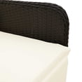 thumbnail image 4 of vidaXL Bistro Set Black, Cream White, 4 of 8