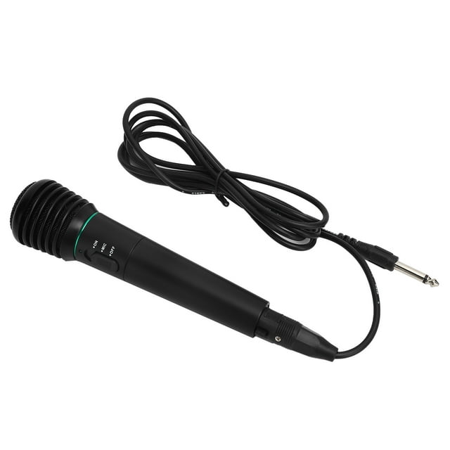 Micrófono inalámbrico, micrófono dinámico de mano, micrófono con cable, micrófono de mano, diseño aerodinámico