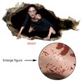 thumbnail image 4 of Boovnll Wall Decor, New Halloween Zom-Bie Wall Stickers Broken Wall Halloween Wall Stickers, Home Decor, Wall Art, Wall Art for Living Room, 4 of 7