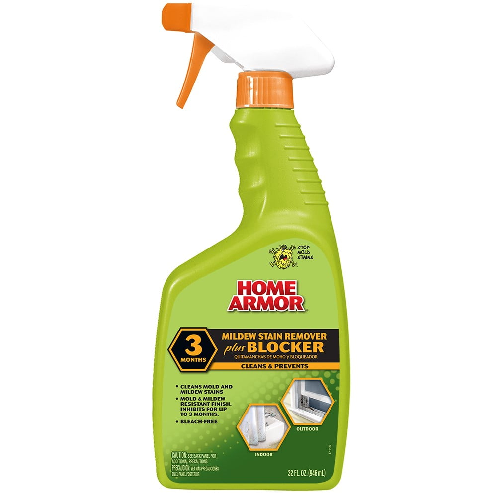 HOME ARMOR Mildew Stain Remover Bleach Free Cleaner Spray 32 ounce