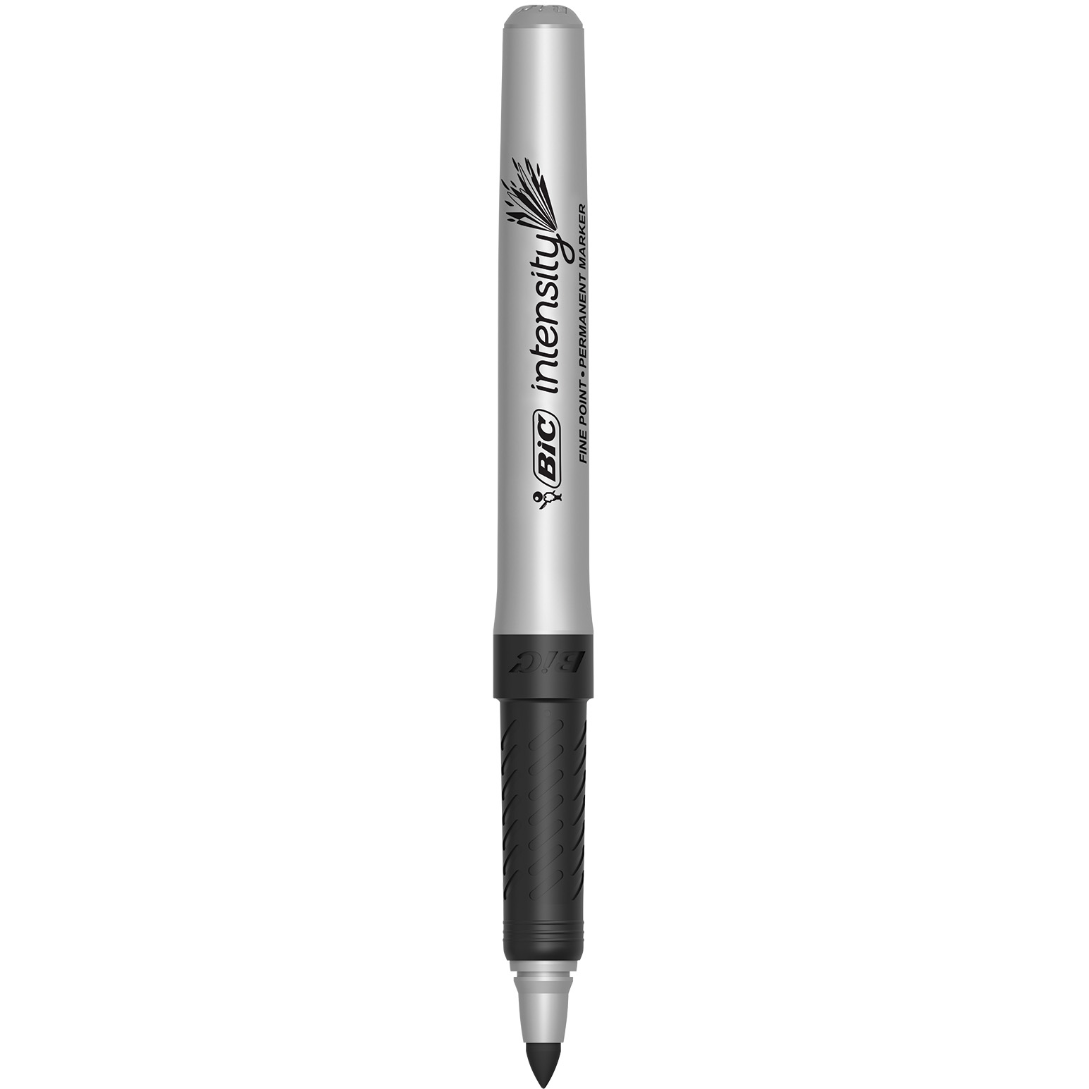 BIC Intensity Permanent Markers, Fine Point, Black, Low Odor, 12-Count - image 5 of 6