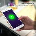 thumbnail image 2 of Ampoule Intelligente Compatible avec Alexa Google Home Siri Raccourci Base E12 B10/B11 WiFi-Bluetooth Candélabre Ampoule LED Changeant de Couleur Dimmable Ampoules Lustre 360 lm 35w Équivalent Lot de 4, 2 of 5