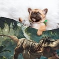 thumbnail image 3 of Pofeuu Green Forest Dinosaur Print Puppy Blanket,Dog Blankets,Pet Blanket Cozy Cat Blankets for Indoor Cats, Fuzzy Pet Blanket for Kitten Doggy Dog Blankets-, 3 of 8