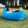thumbnail image 3 of Neinkie Inflatable Sofa Wear-Resistant Soft Portable Waterproof Durable Rest Convenient Fast Inflatable Lazy Sleeping Sofa for Outdoor, 3 of 7