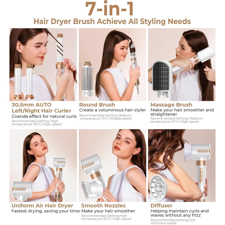 7-in-1 Hair Styler & Dryer Brush Kit with Diffuser  display picture 1