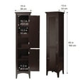 thumbnail image 4 of Teamson Home Glancy Freestanding Linen Tower, 4 of 10