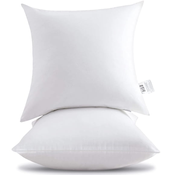 Rellenos para Almohadas HITO 41x41 cm Juego de 2 Algodón Alternativo al Plumón