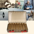 thumbnail image 3 of Caja de cebos, herramientas de pesca portátiles al aire libre, caja de aparejos de señuelos, caja de cebo de pesca elegante y moderna, 3 of 8
