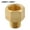 A, variant on Female To Male Thread Brass Socket Pipe Fitting Coupler For Plumbing Industrial