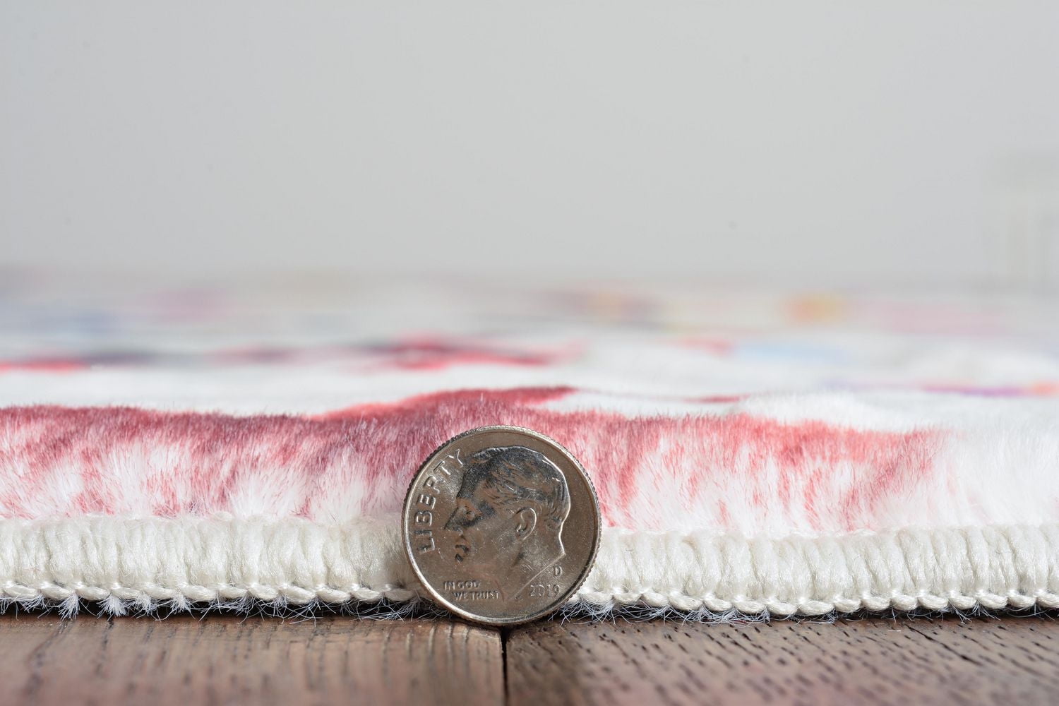 Motif Printed Faux Rabbit Felix Ivory & Multi 5 ft. x 7 ft. Area Rug