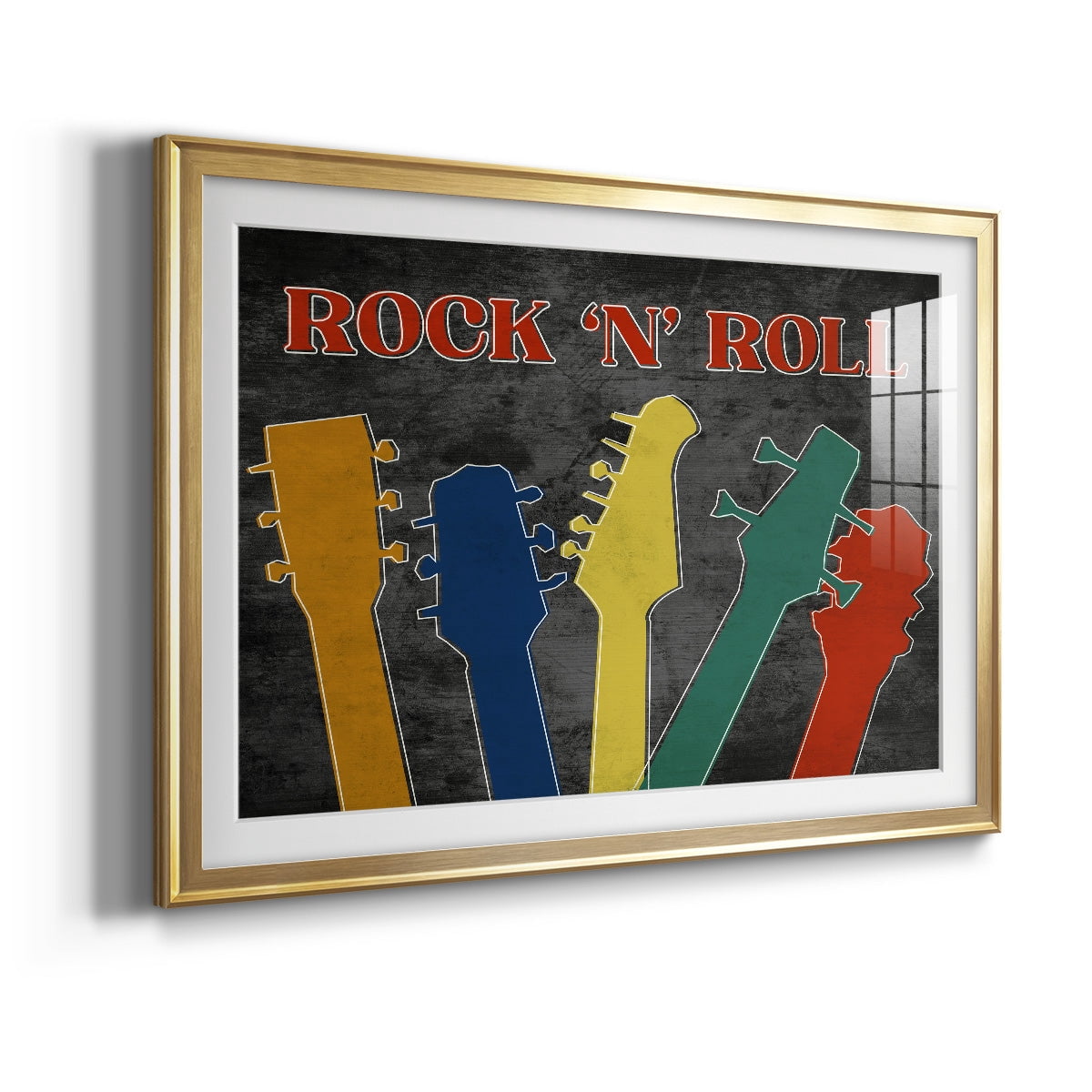 Rock and Roll Premium Framed Print - Ready to Hang