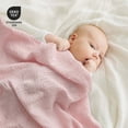 thumbnail image 3 of Gllquen Baby 3-Pack Muslin Organic Cotton Swaddle Blankets for Newborn Infant Boys Girls 38"x40", Little Bear, 3 of 8