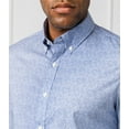 thumbnail image 4 of Michael Kors WHITE Slim-Fit Abstract Floral Stretch Cotton Shirt, US Medium, 4 of 5
