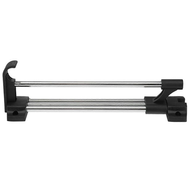 Closet Rod Hanger For Homeowners With 350mm Luxury B Type Silver Retractable Space Saving 1Set
