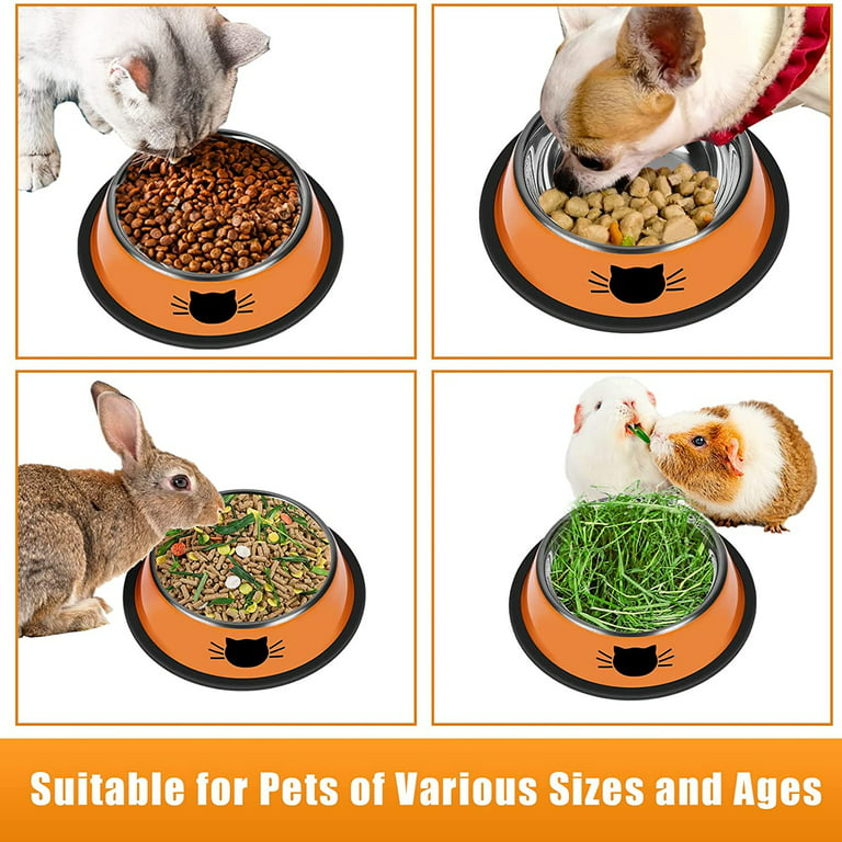 1pcs Pet Single Bowl PP Multi-Purpose Puppy Drinker Feeder Cat&Dog Food  Bowls Lightweight Non-slip