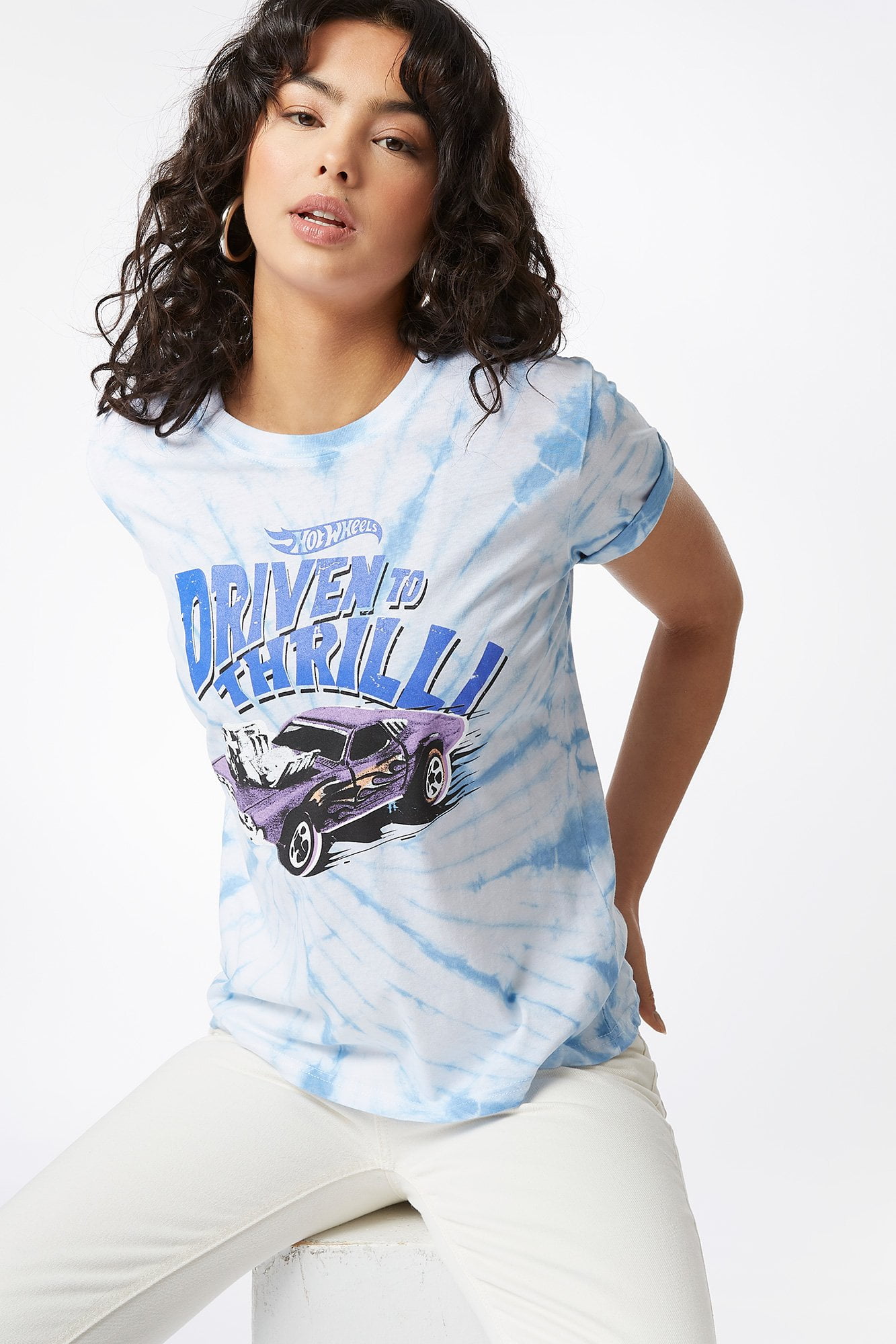 Urban Planet Women's Tie-Dye Hot Wheels 